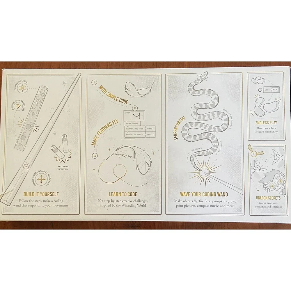 Harry Potter Coding Kit Kano 1007 Build A Coding Wand Learn To Code 70+ Tasks